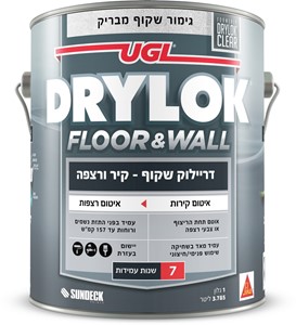 דריילוק שקוף - קיר ורצפה